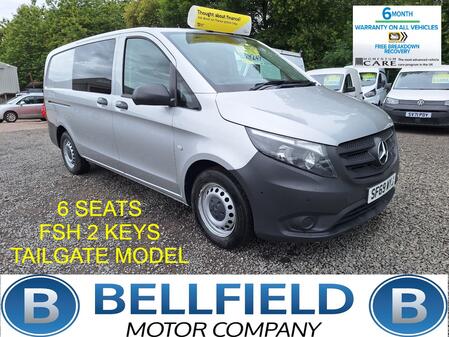 MERCEDES-BENZ VITO 2.1 114 CDI Pure crew van 6 seats