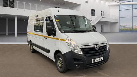 VAUXHALL MOVANO 2.3 CDTi 3500 MESS CREW COMBI