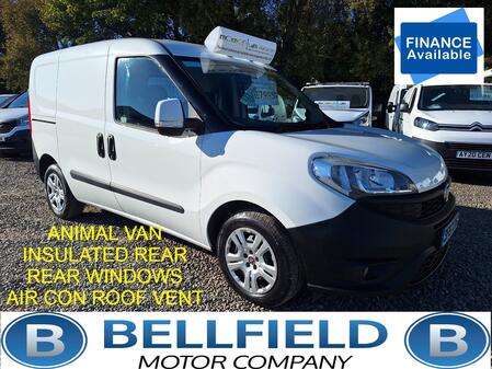 FIAT DOBLO 1.3 Doblo Cargo 1.3 Multijet Ii 95hp Sx PET DOG KENNEL K9