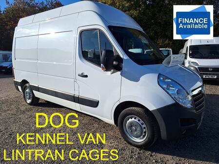 VAUXHALL MOVANO 2.3 CDTi 3500 K9 DOG KENNEL VAN