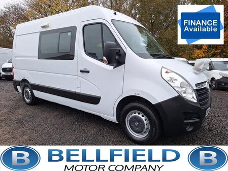 VAUXHALL MOVANO 2.3 CDTi 3500 crew mess welfare van